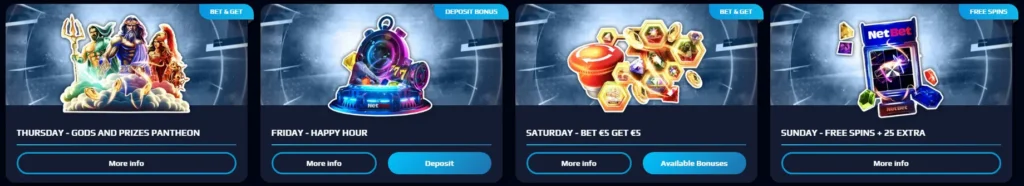 les meilleurs bonus de NetBet casino