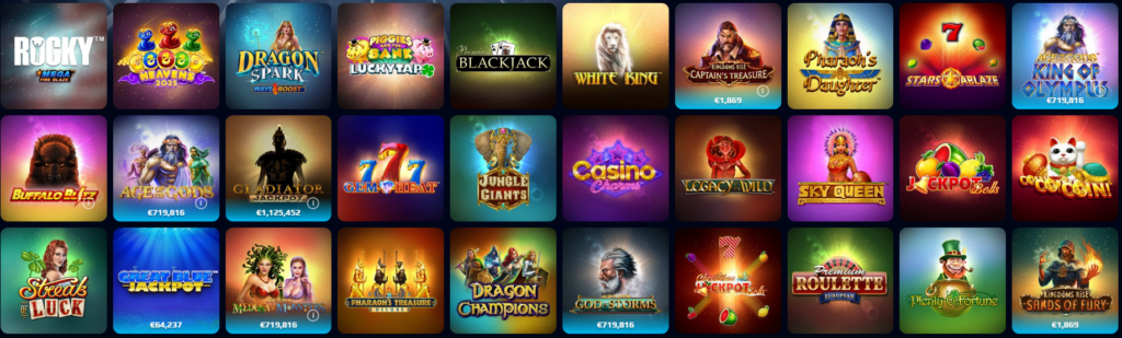 meilleurs jeux au casino de NetBet